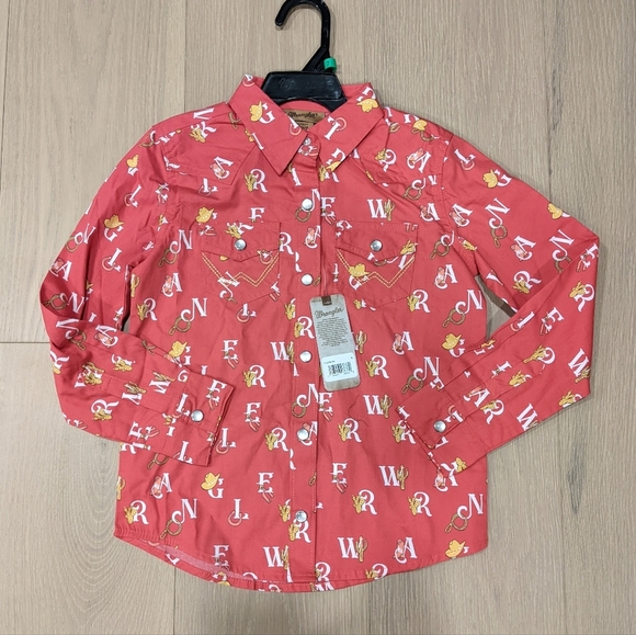 Wrangler Other - Kids Wrangler Western Shirt